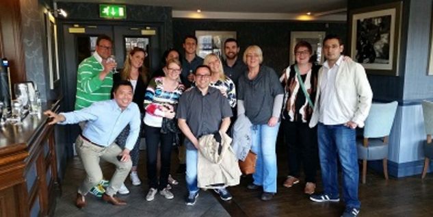 Sales Meeting mit den UK Kollegen in Edinburgh