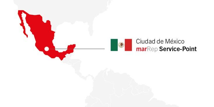 Punto de servicio marRep Mexico