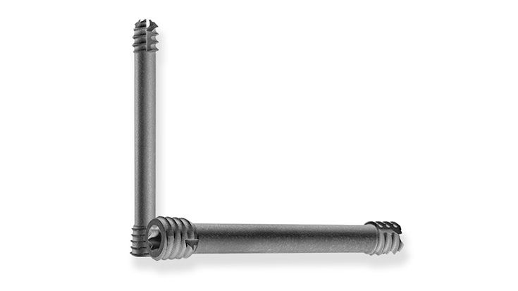 mm.CS: Tornillos sin cabeza canulados, reabsorbibles