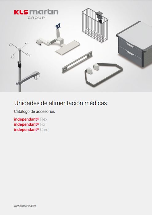 Accesorios para unidades de alimentación médicas
