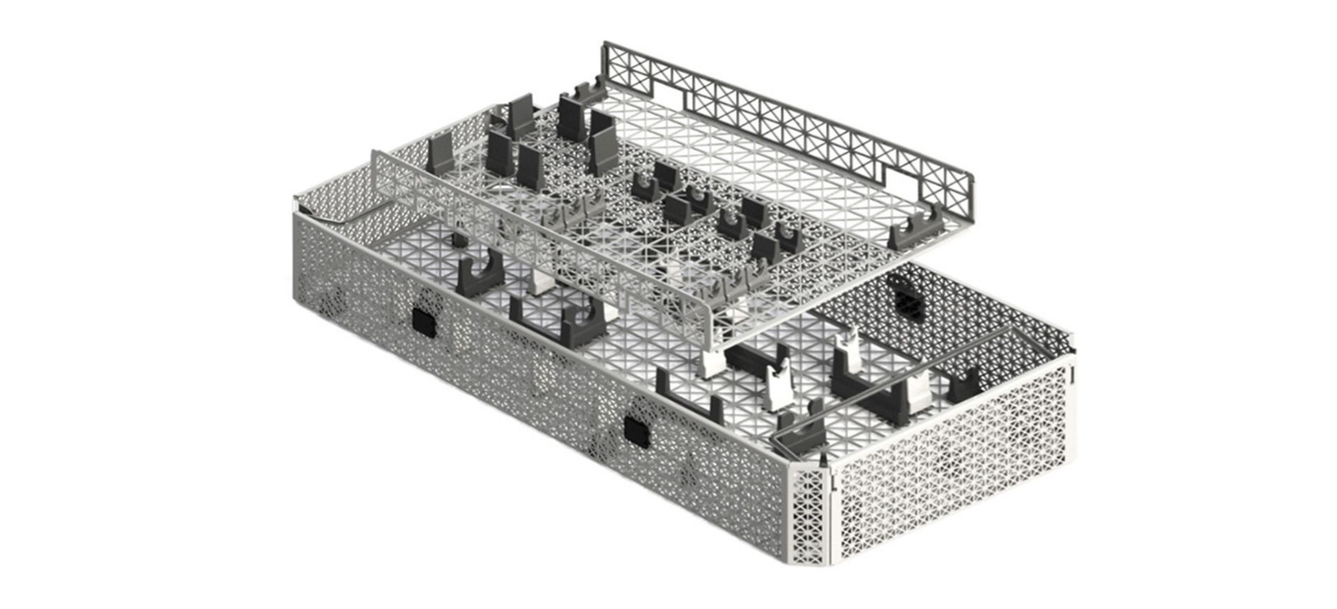 Bandejas y almacenamiento
