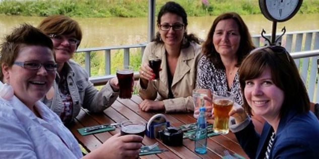 Mittagspäuschen mit lieben Kolleginnen