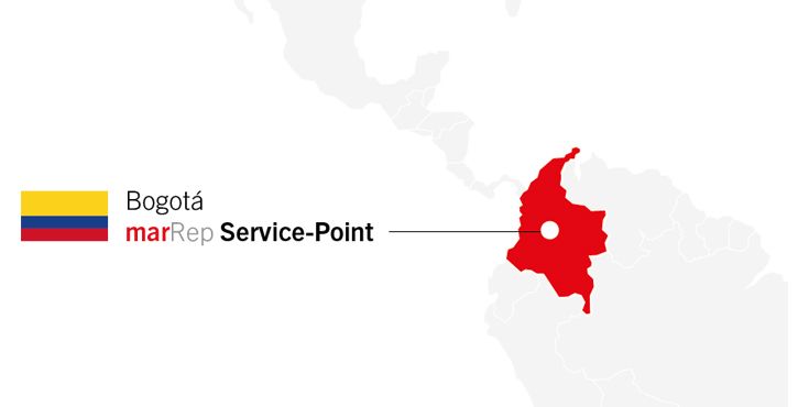 Punto de servicio marRep Colombia