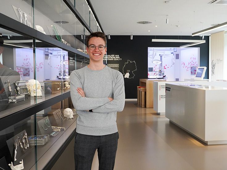 Nico Köhler, Dualer Student im Bereich International Business