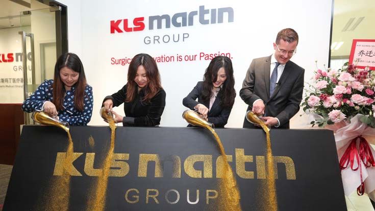 2021 opening of our new office KLS Martin Medical Shanghai