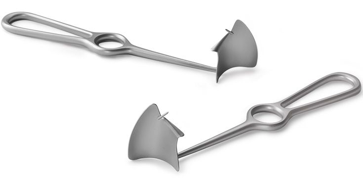 Gancho con garras sinusal según Lindorf