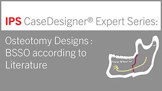 Osteotomy Designs | BSSO according to Literature | IPS CaseDesigner® Expert Series 