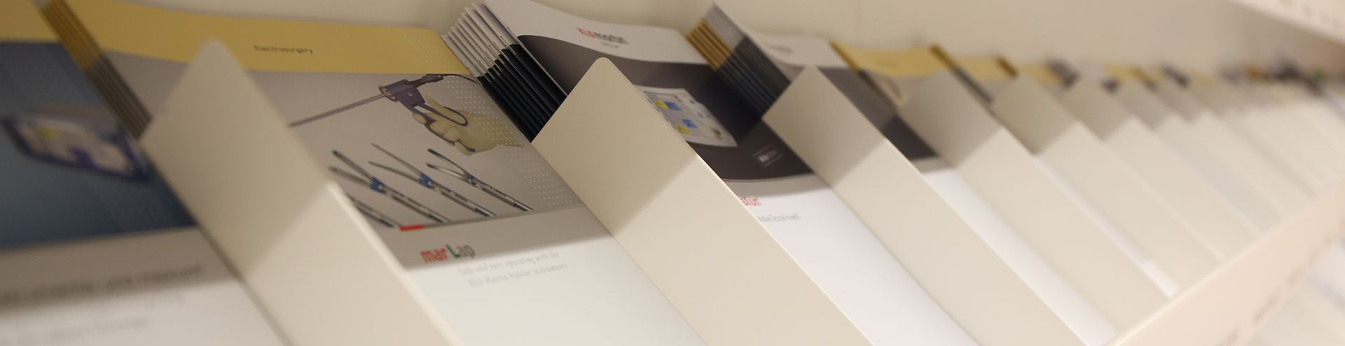 Brochures, catalogs and flyers