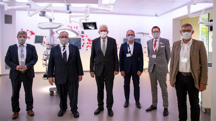 Gruppenbild Besuch Ministerpräsident Winfried Kretschmann