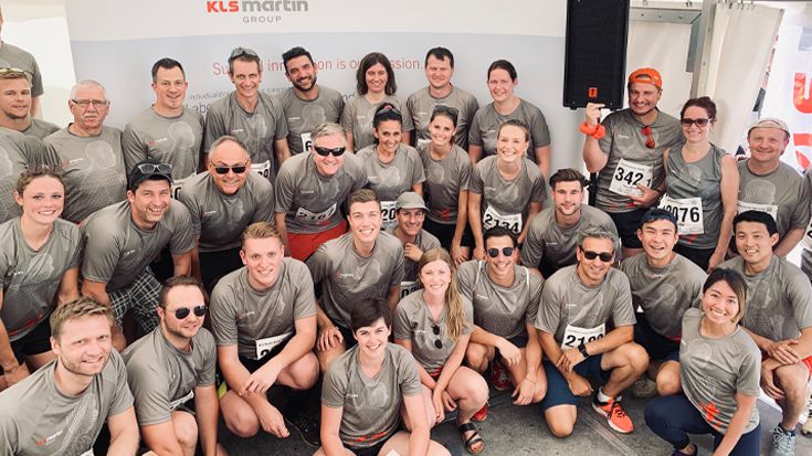 Strahlender Sonnenschein und 35°C im Schatten.