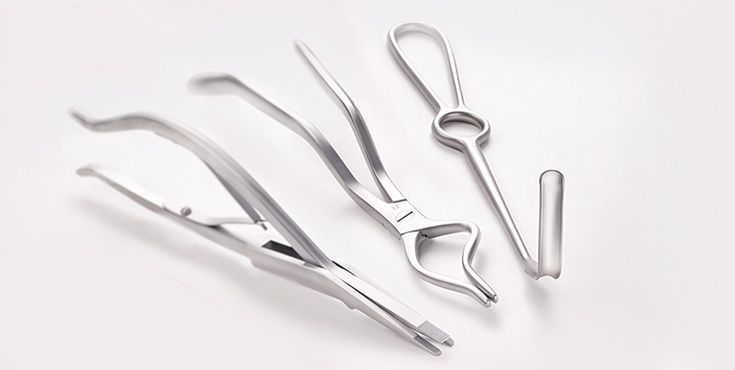 Chirurgische Instrumente für die Mund-, Kiefer- und Gesichtschirurgie
